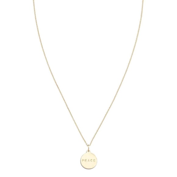 Helen Ficalora "Peace"' Disk Charm
14K YELLOW GOLD - Picture 2 of 3